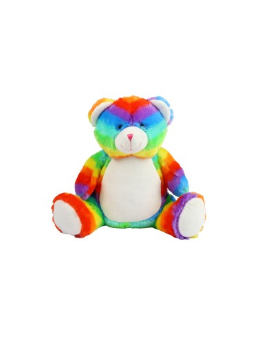 M-MM555-Zippie Rainbow Bear